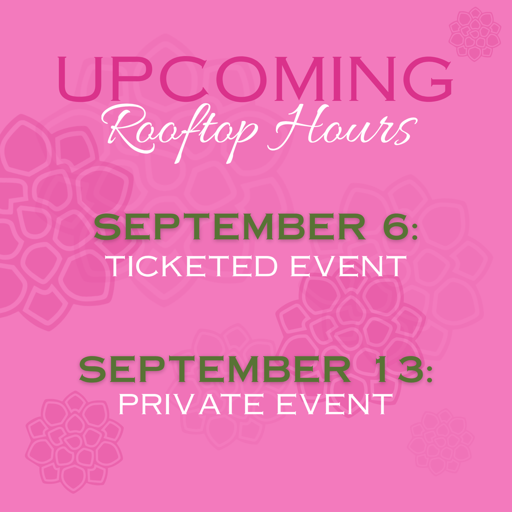 Upcoming Rooftop Hours